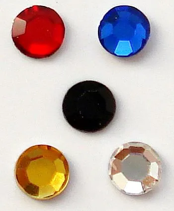 2.7-2.8mm (2000) (10SS) Round Flat Back