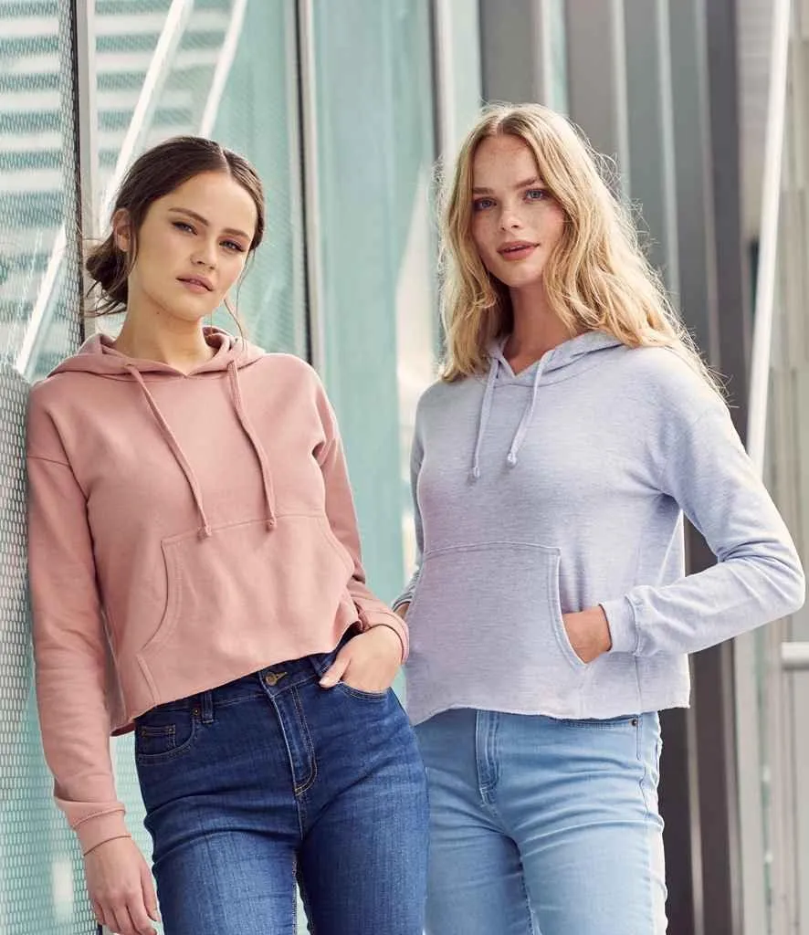 AWDis Ladies Cropped Hoodie