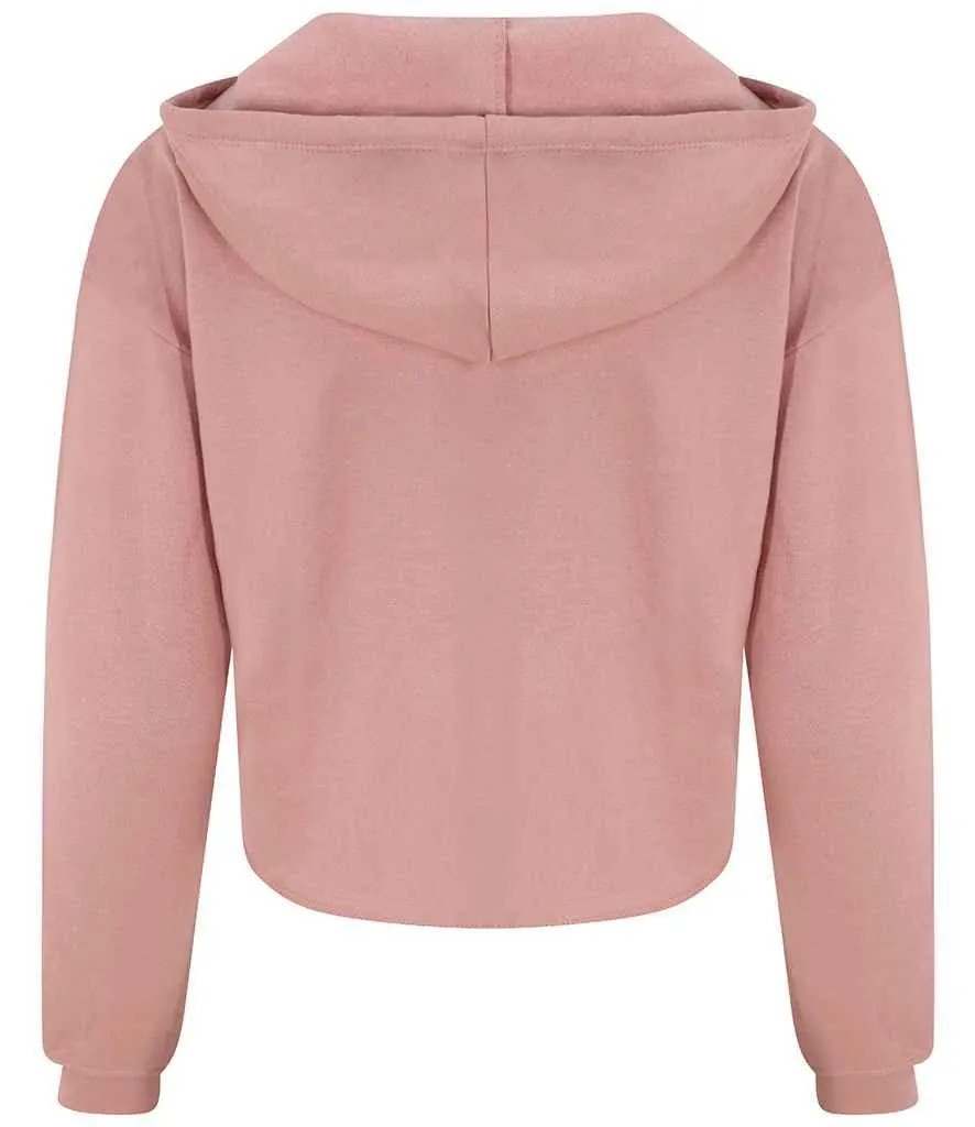 AWDis Ladies Cropped Hoodie
