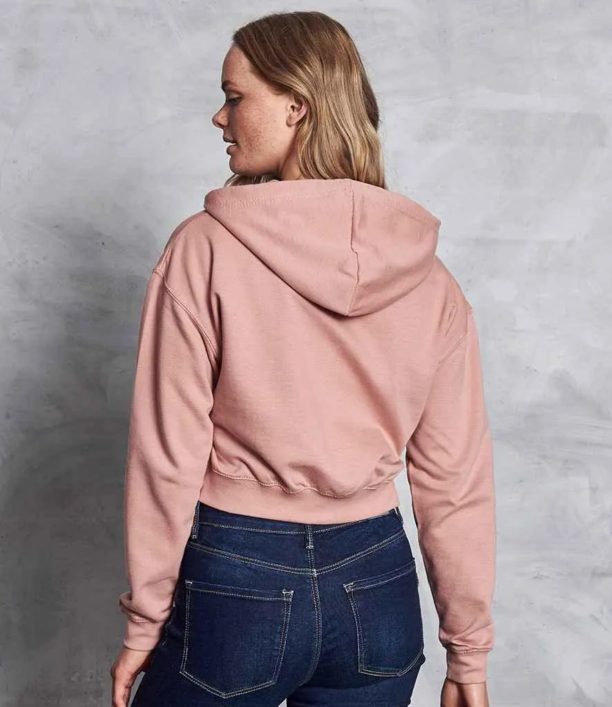 AWDis Ladies Cropped Zoodie