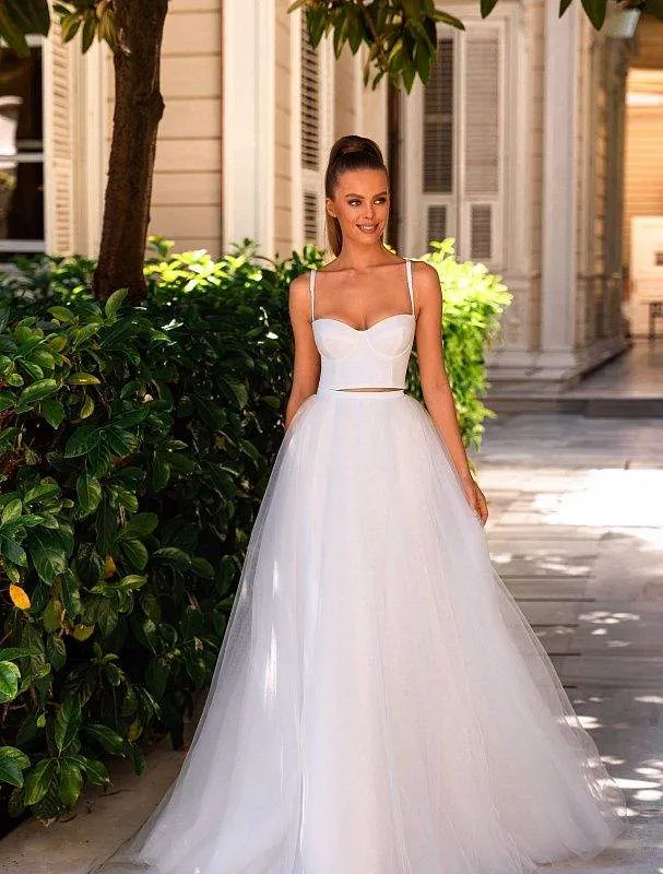 Beans White Wedding Dress