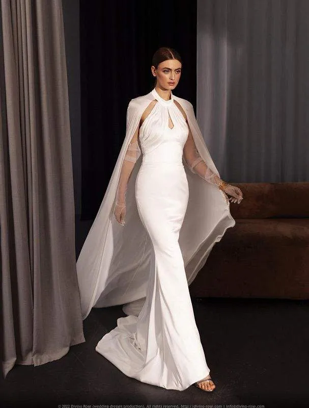 Cube Sugar White Wedding Dress