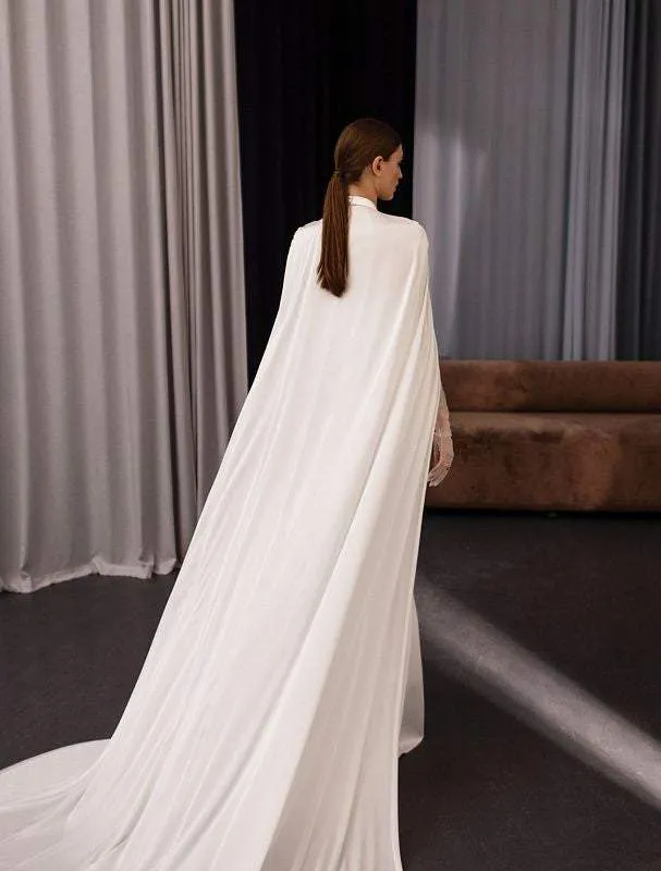 Cube Sugar White Wedding Dress