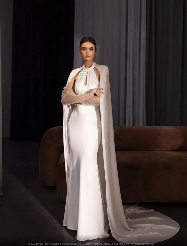 Cube Sugar White Wedding Dress