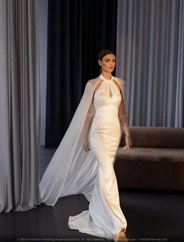 Cube Sugar White Wedding Dress