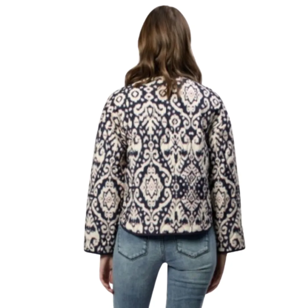 Elke Long Sleeve Button Up Jacket