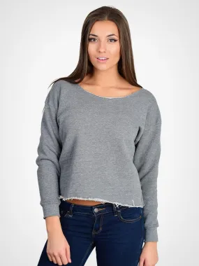 Flash Cropped Sweatshirt