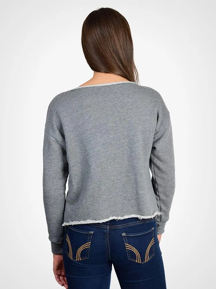 Flash Cropped Sweatshirt