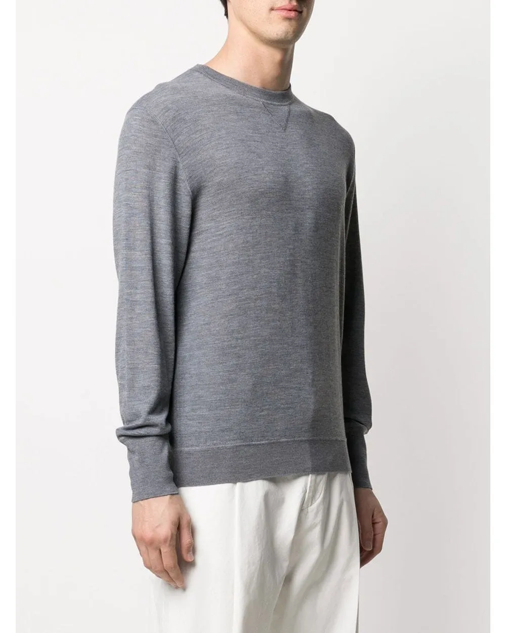 Medium Grey Round Neck Sweater