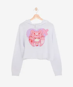 MENHERACHAN x Gloomy Bear Hospital Cropped Hoodie