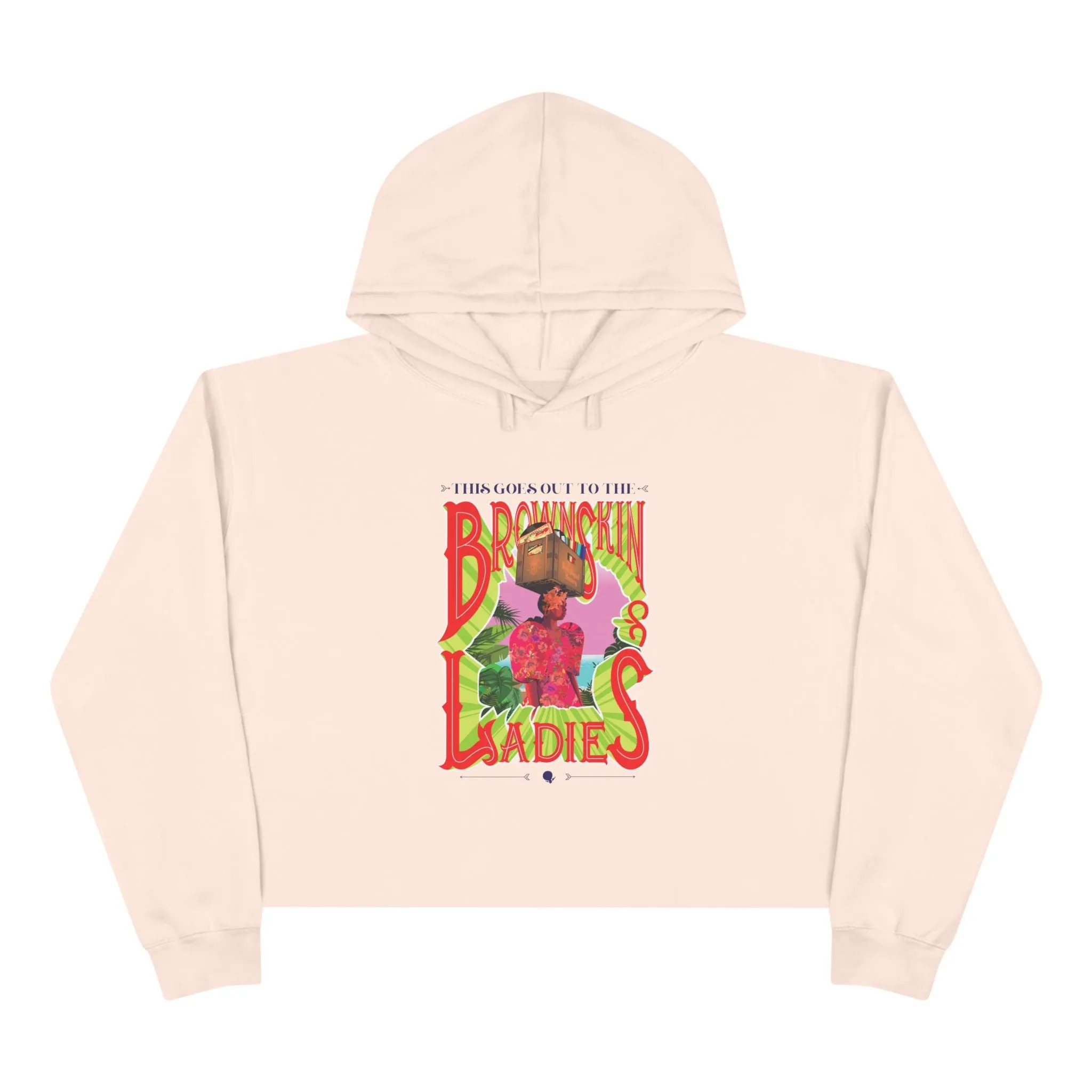 "Islander Pride" Crop Hoodie