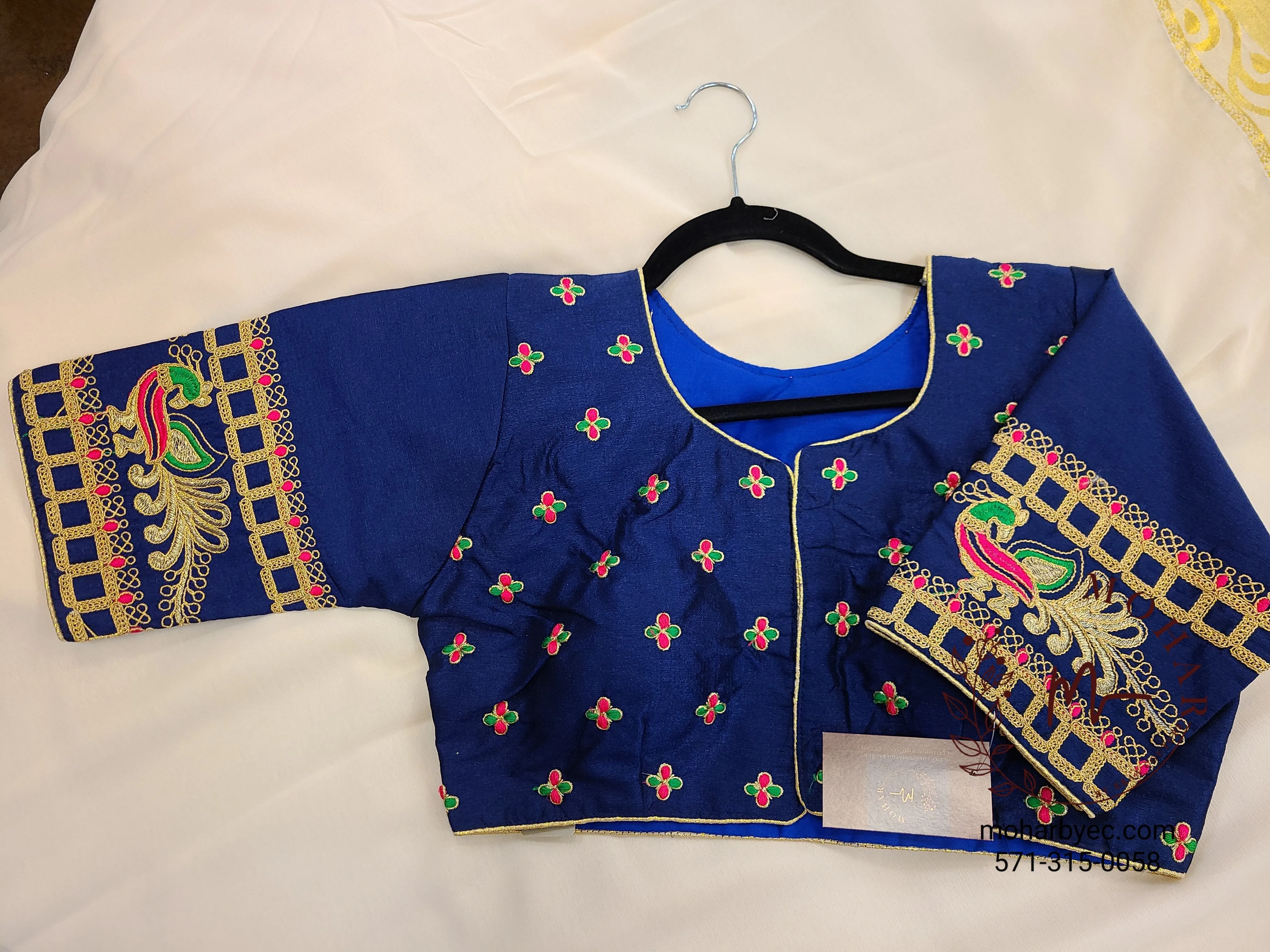 Royal Blue blouse