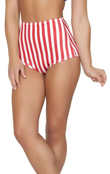 USA American Flag 1940's Pin-up Babe 2-pc Costume T3090-SH3090-AF
